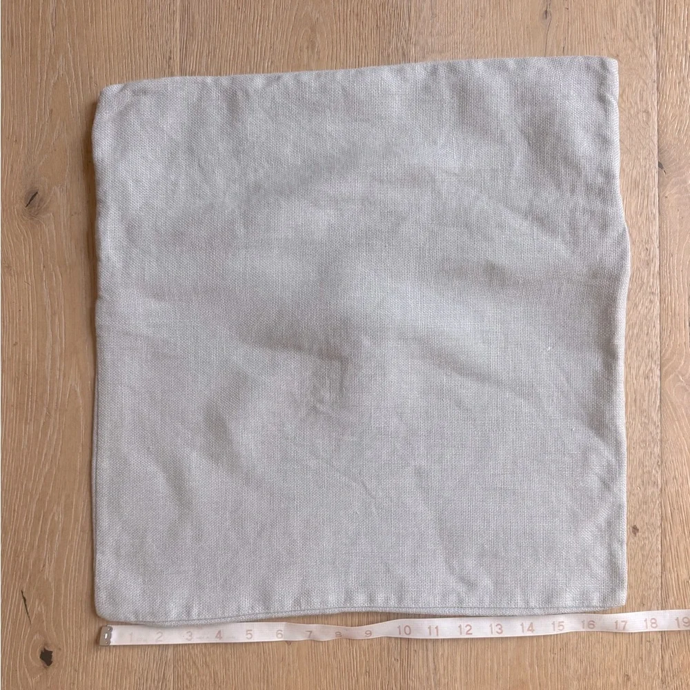 Pottery Barn linen pillow case price firm